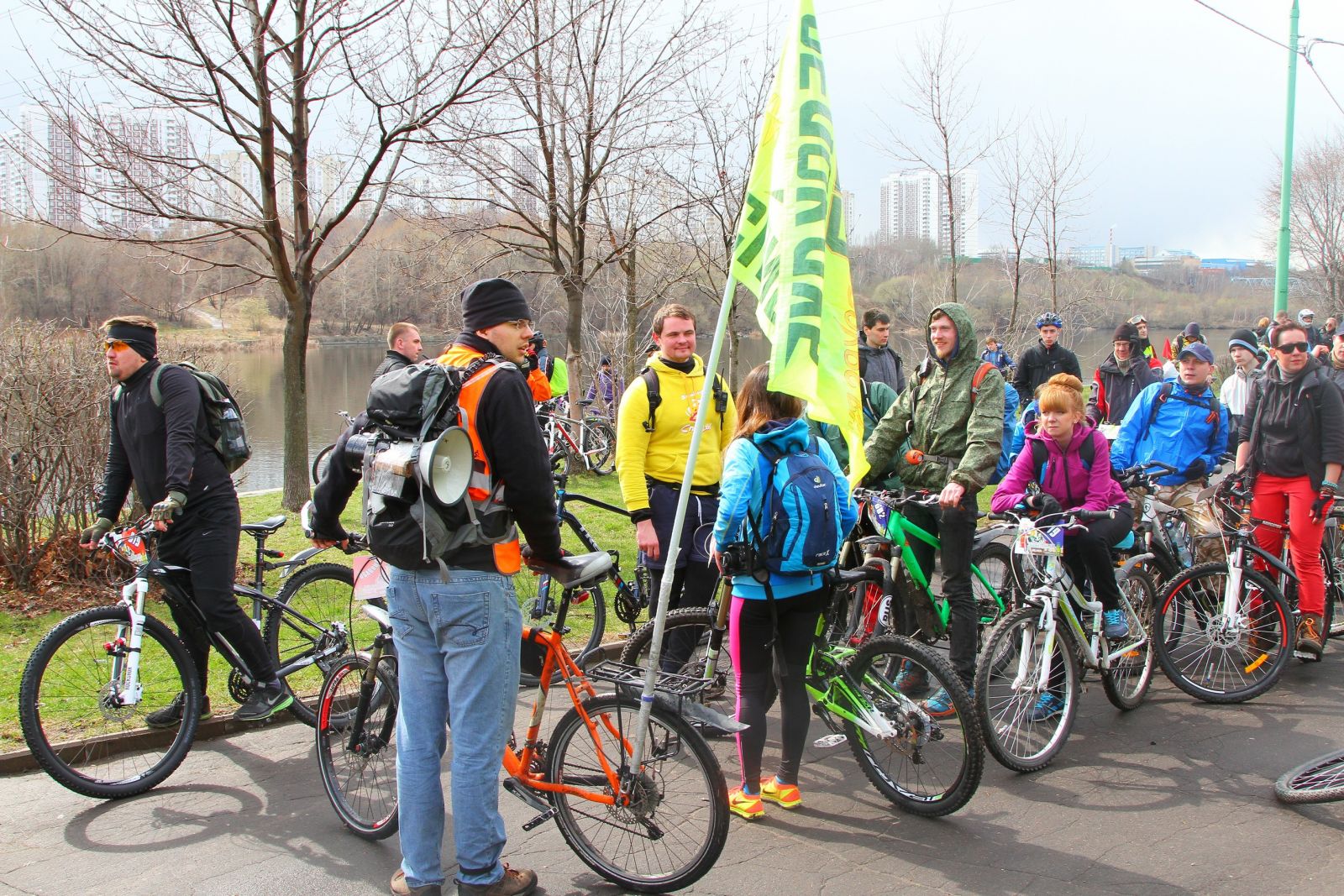  Открытие велосезона в Московском велоклубе “32 спицы”